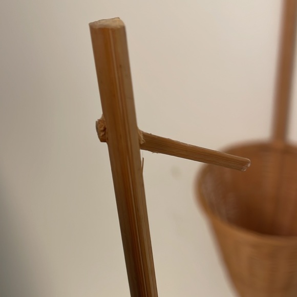 Bamboo/Wicker Cone Baskets - Picture 6 of 10